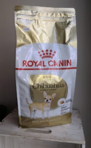 sac de croquettes chihuahua