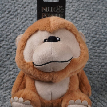Doudou Sari Orang-outan – Milk & Pepper (18 cm)